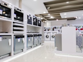 Showroom selling kitchen utilities