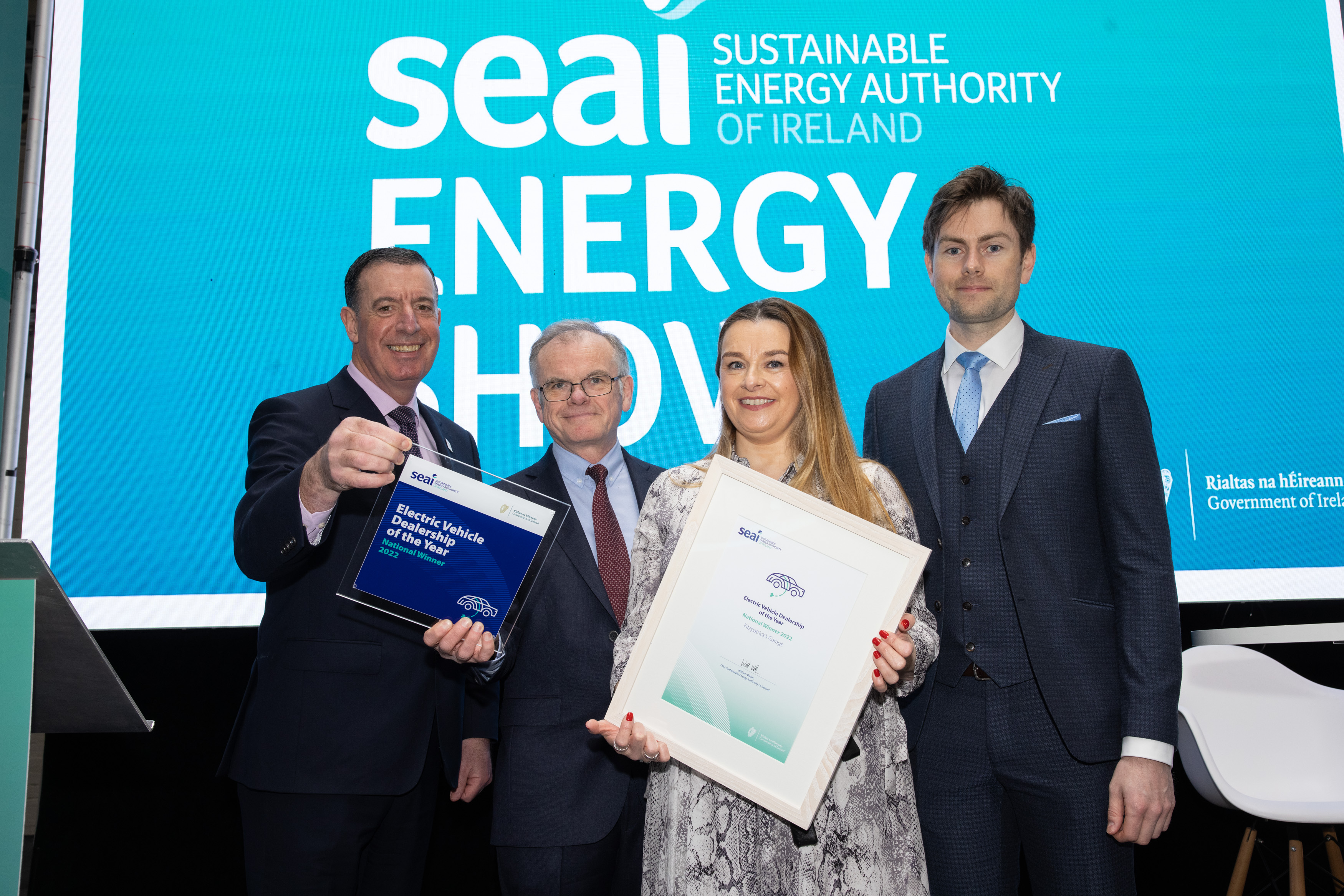 2024 Award Winners EV Dealership Awards SEAI