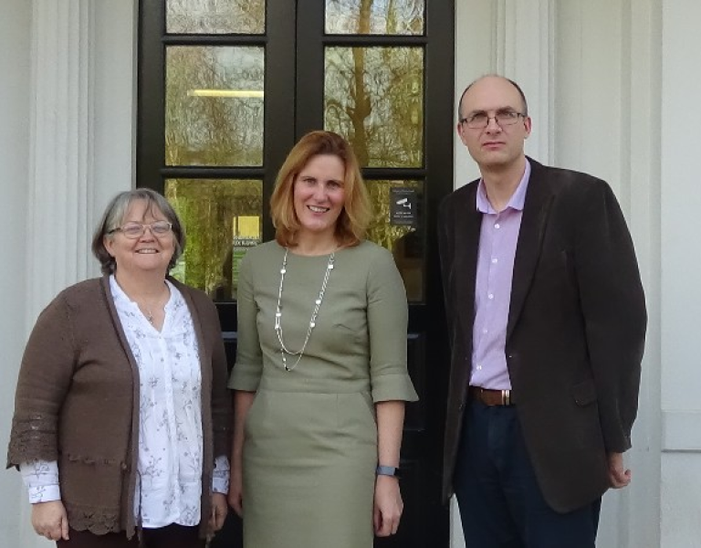 Left to right: Dr Ellen O' Connor, Dr Bernadette Power and Dr John Eakins