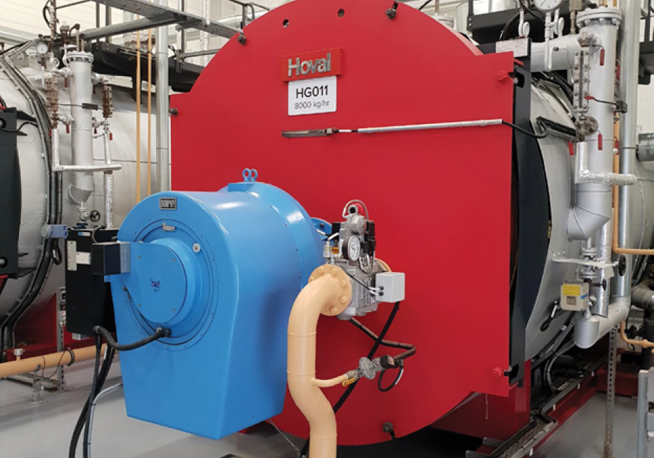 Gilead's steam generation boiler