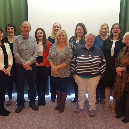 Mulranny-GreenPlan-Group-with-Ruth-Buggy-mentor-Orla-NicSuibhne-and-others