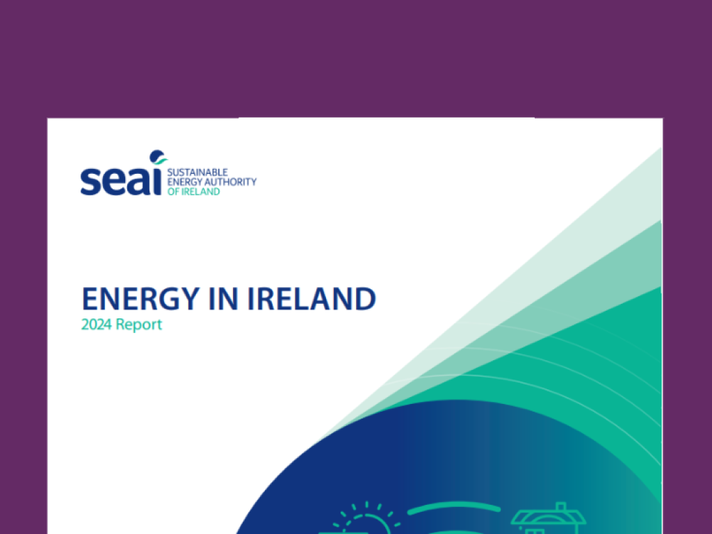 Cover of Energy in Ireland 2024 report